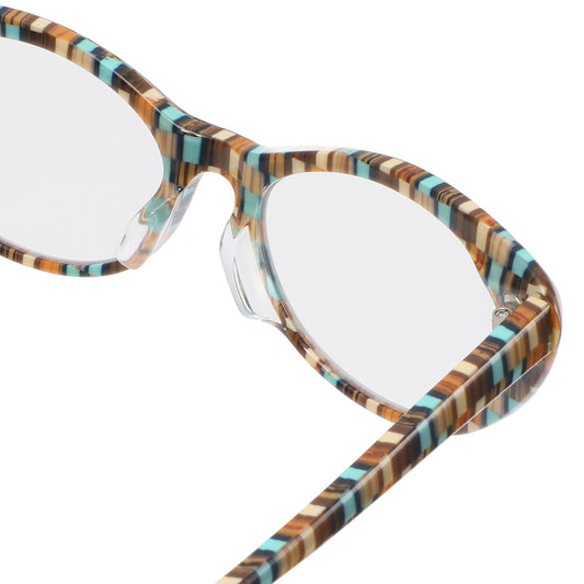 グラスチェーン付きリーディンググラス (タイル)