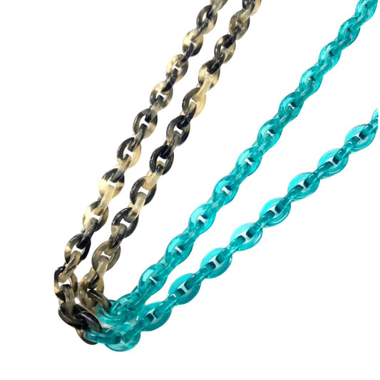 グラスチェーン (クリスタルグリーン)