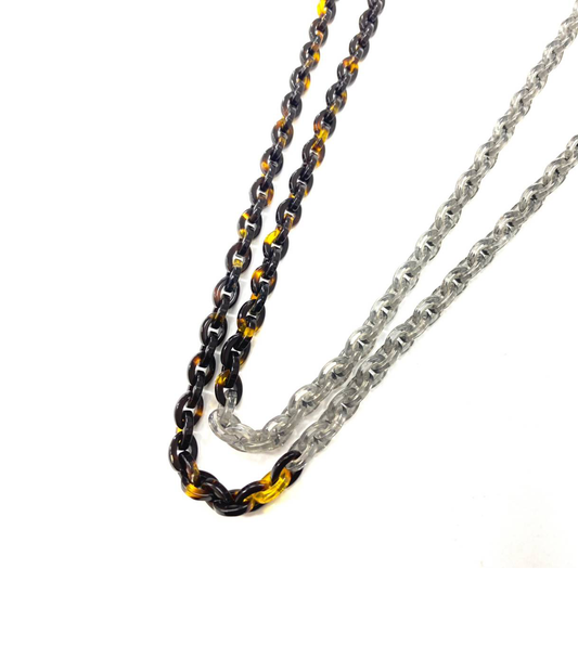 グラスチェーン (クリスタルグレー)