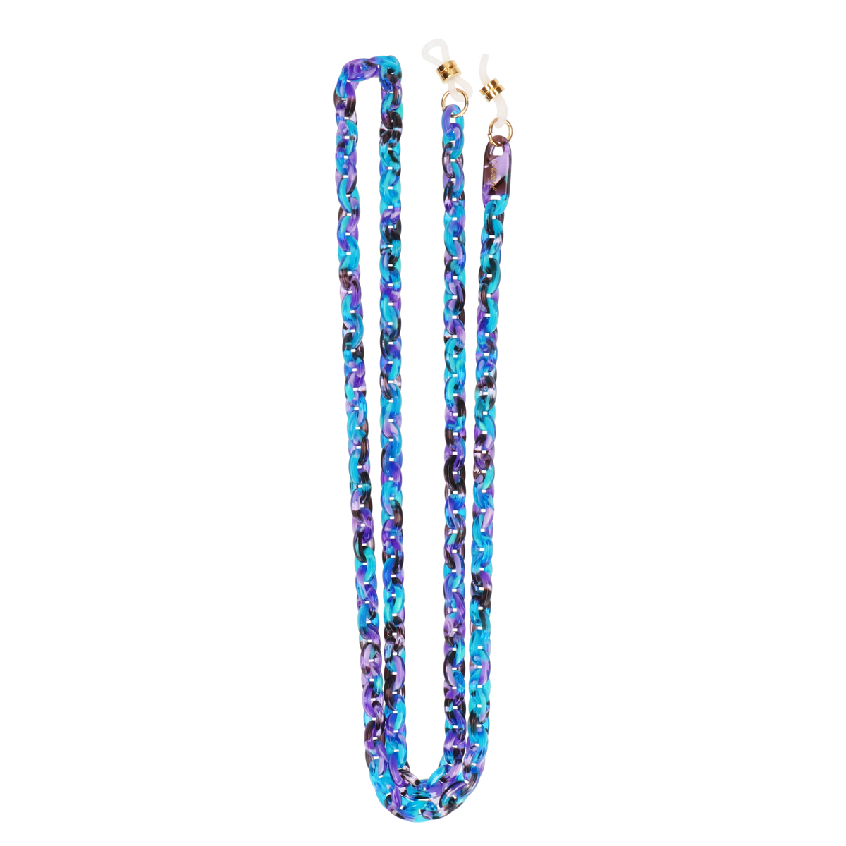 GOSH Accessories グラスチェーン オーシャン（GAG-004-06）全体写真｜アセテートのメガネチェーン・グラスコード