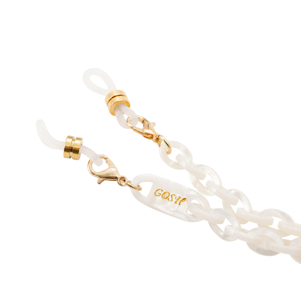 GOSH Accessories　グラスチェーン（スノー）
