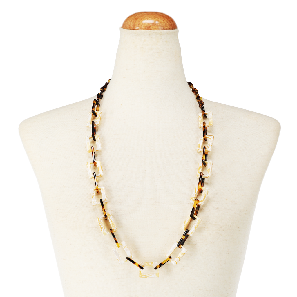 GOSH Accessories 3wayグラスチェーン GAG-001-02 マーブル×コハク ディテール
