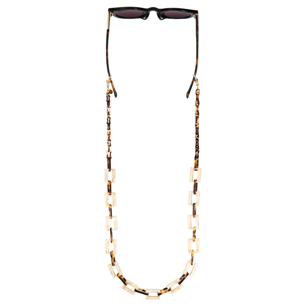 GOSH Accessories 3wayグラスチェーン GAG-001-02 マーブル×コハク ディテール