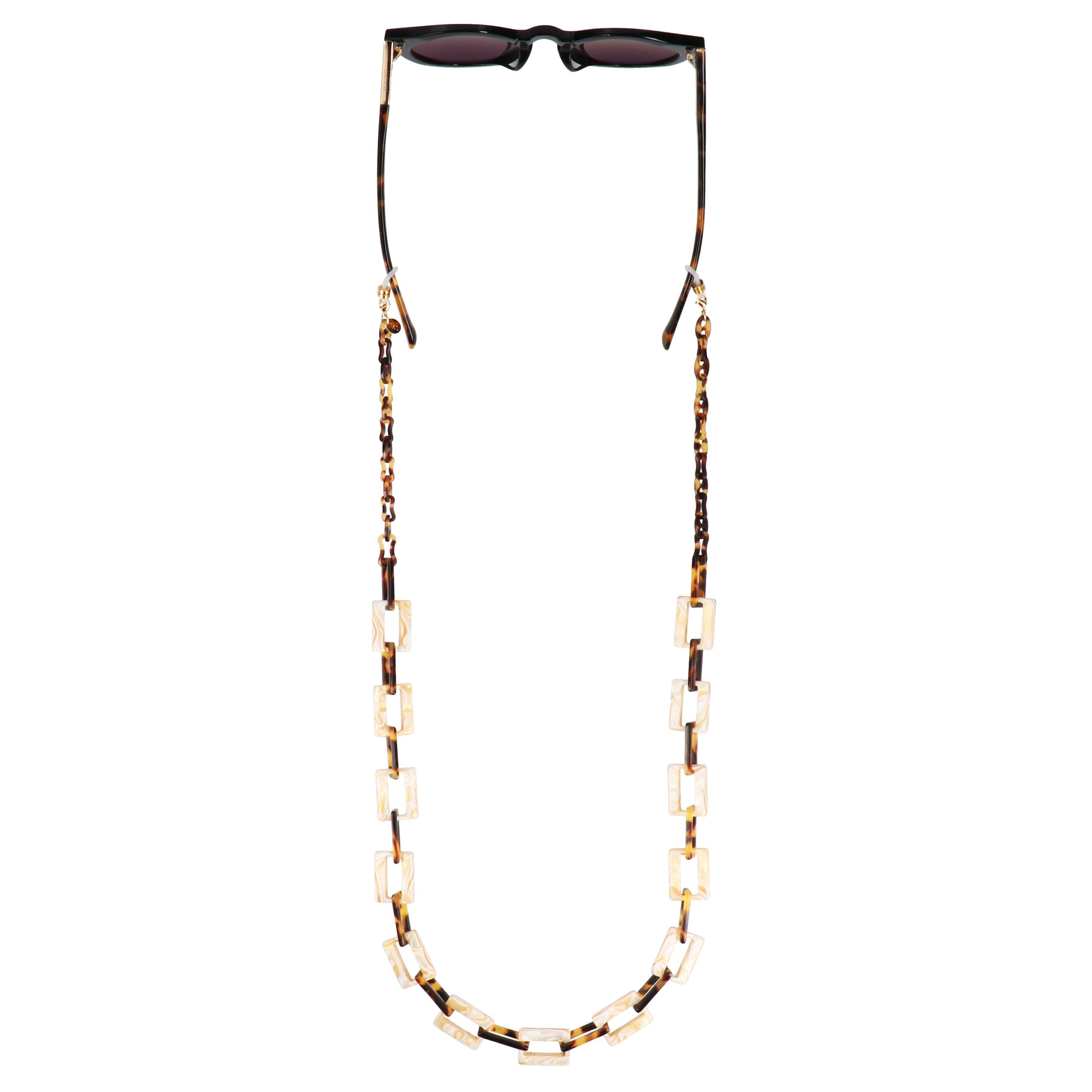 GOSH Accessories 3wayグラスチェーン GAG-001-02 マーブル×コハク ディテール