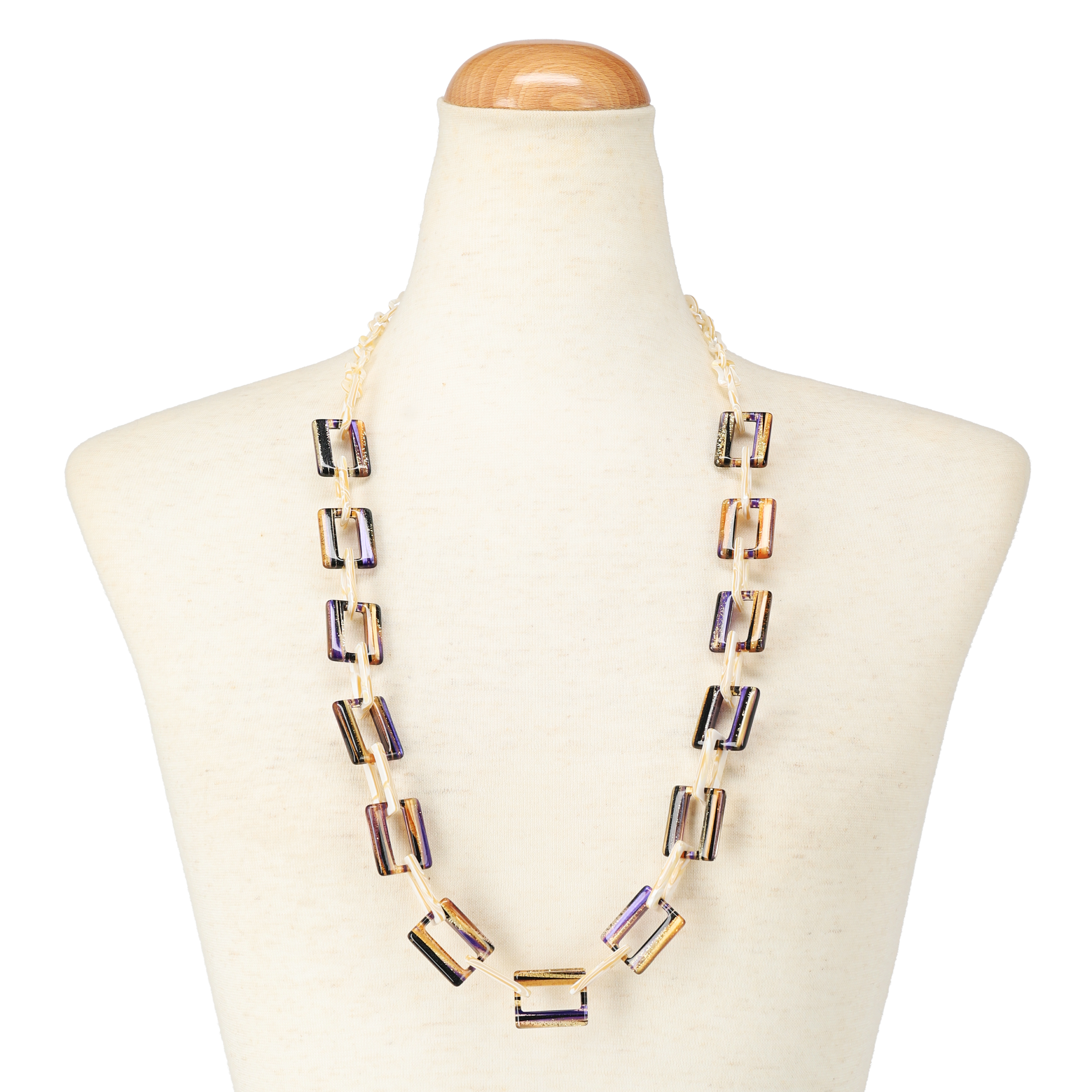 GOSH Accessories 3wayグラスチェーン GAG-001-05 ミッドナイト×マーブル ディテール