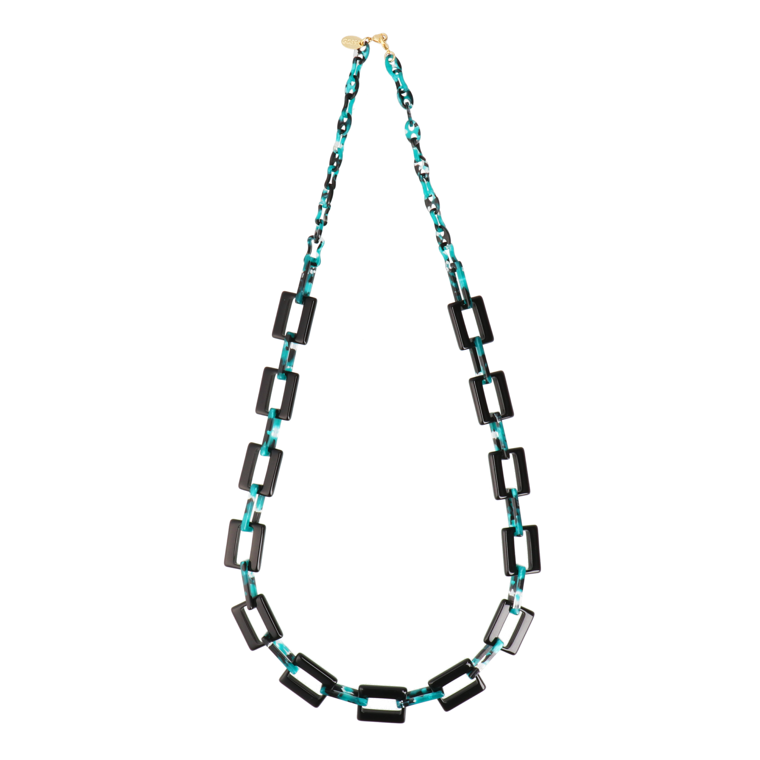 GOSH Accessories 3wayグラスチェーン GAG-001-09 ブラック×エメラルド