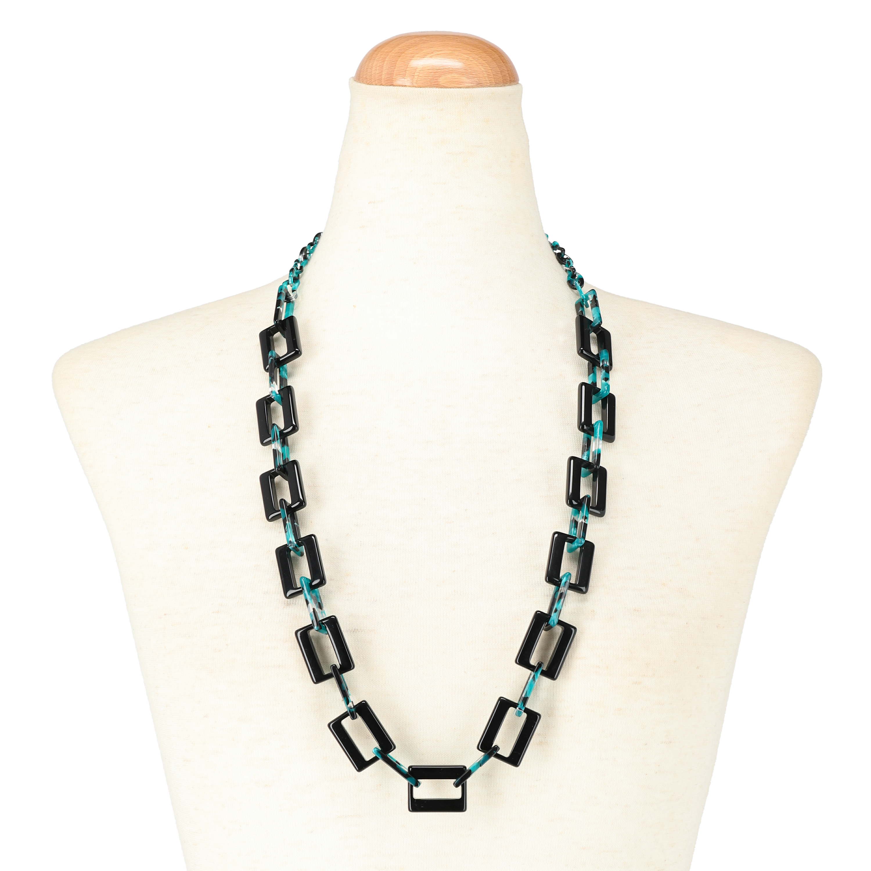 GOSH Accessories 3wayグラスチェーン GAG-001-09 ブラック×エメラルド ディテール