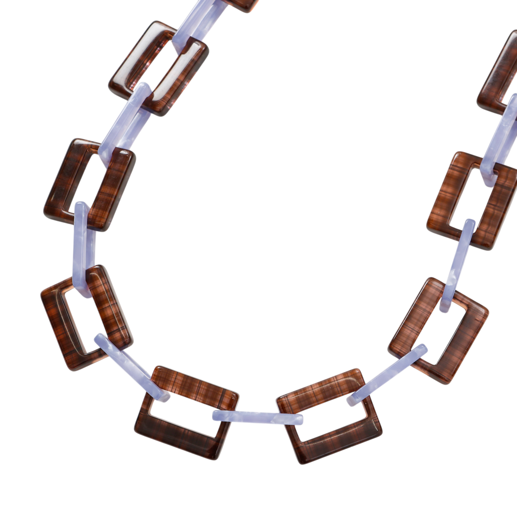 GOSH Accessories 3wayグラスチェーン ベアー×アメジスト 金具