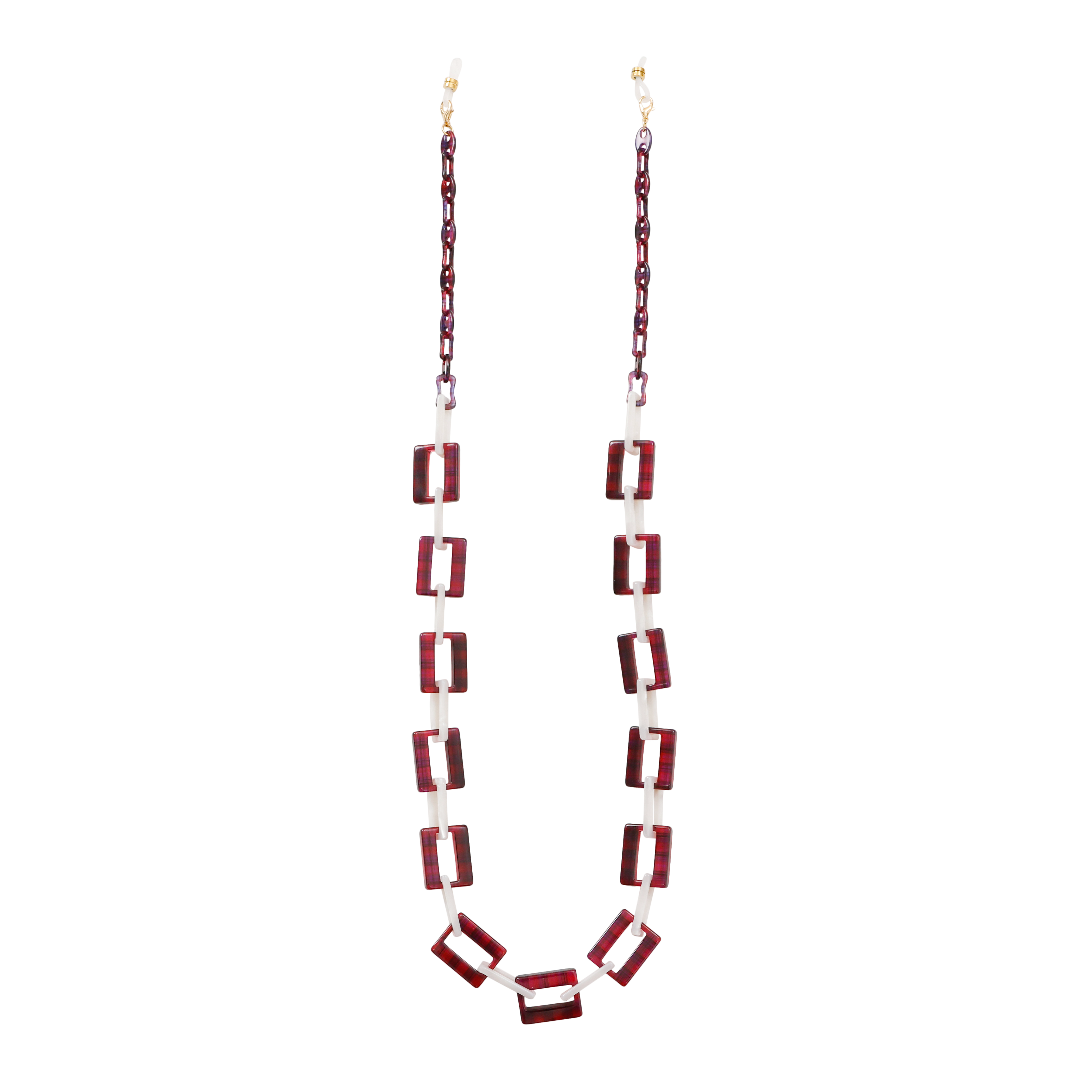 GOSH Accessories 3wayグラスチェーン GAG-001-16 ルビー×スノー