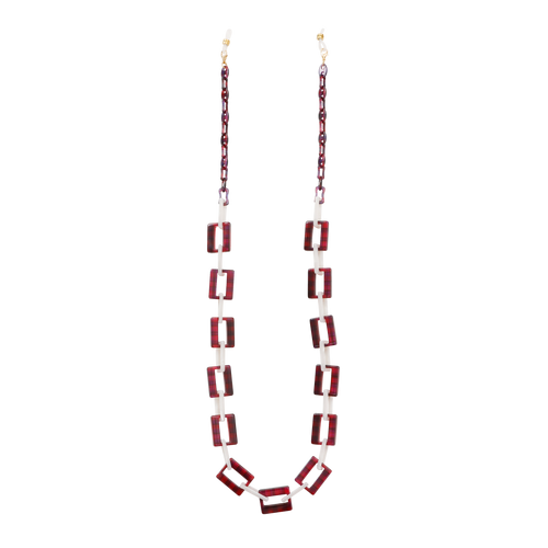 GOSH Accessories 3wayグラスチェーン GAG-001-16 ルビー×スノー