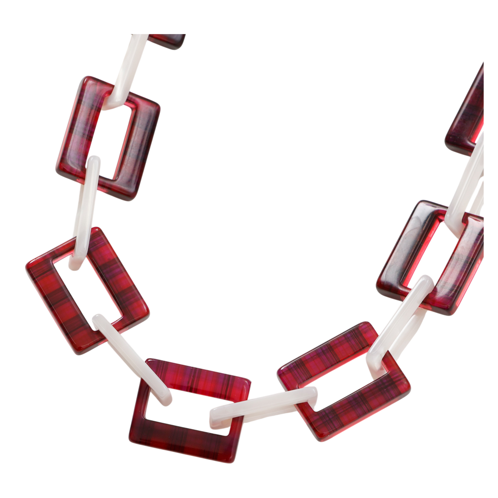 GOSH Accessories 3wayグラスチェーン GAG-001-16 ルビー×スノー ディテール