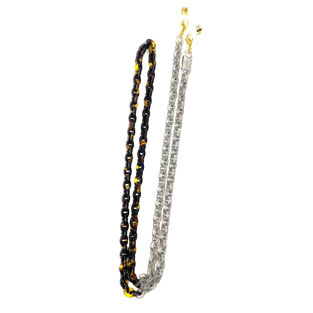 GOSH Accessories　グラスチェーン（クリスタルグレー）