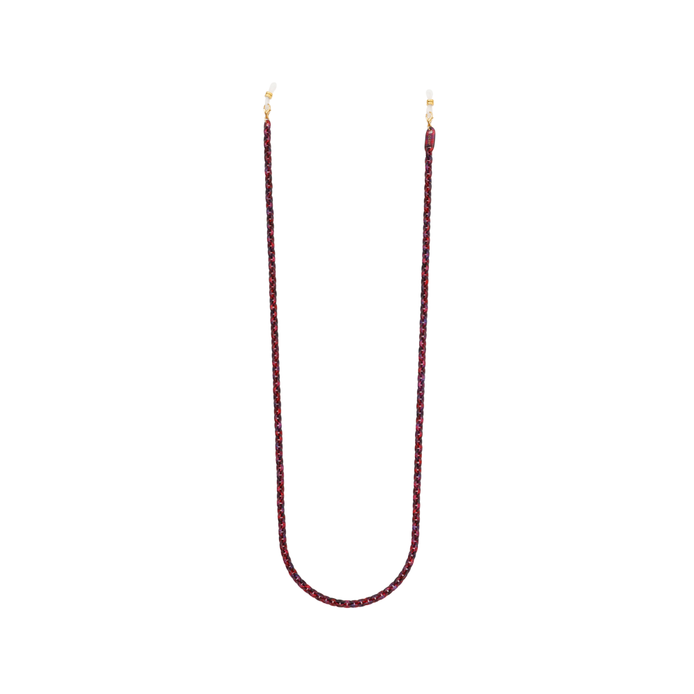 GOSH Accessories　グラスチェーン（ルビー）